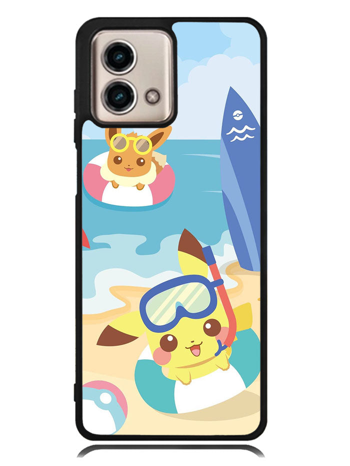 Pikachu Eevee Pokemon Motorola Moto G Stylus 5G 2023 Case