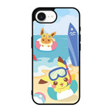 Pikachu Eevee Pokemon iPhone 17e Case