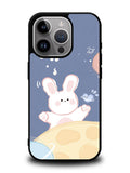 Rabbit Adventure Planet iPhone 15 Pro Case