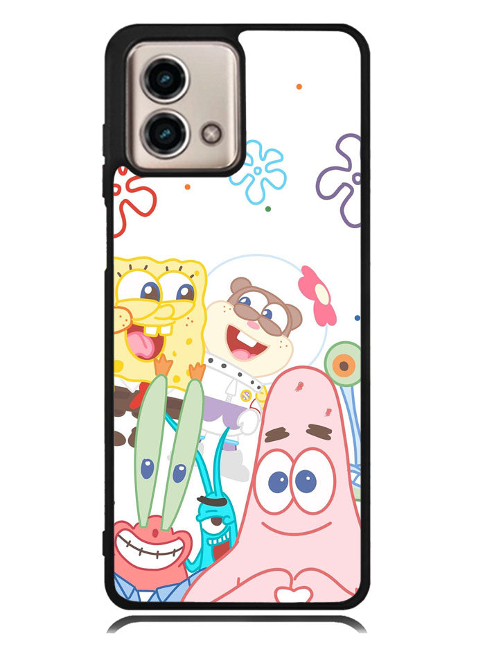 Spongebob Friends Happy Motorola Moto G Stylus 5G 2023 Case