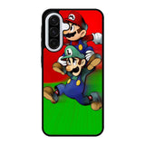 Luigi Mario Cute Cartoon Samsung Galaxy A56 Case DC3711