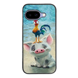 Moana Pua Pig Heihei Beach Google Pixel 10A Case