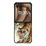 Tiger Japanese Painting Motorola Moto RAZR Plus 2025 Case