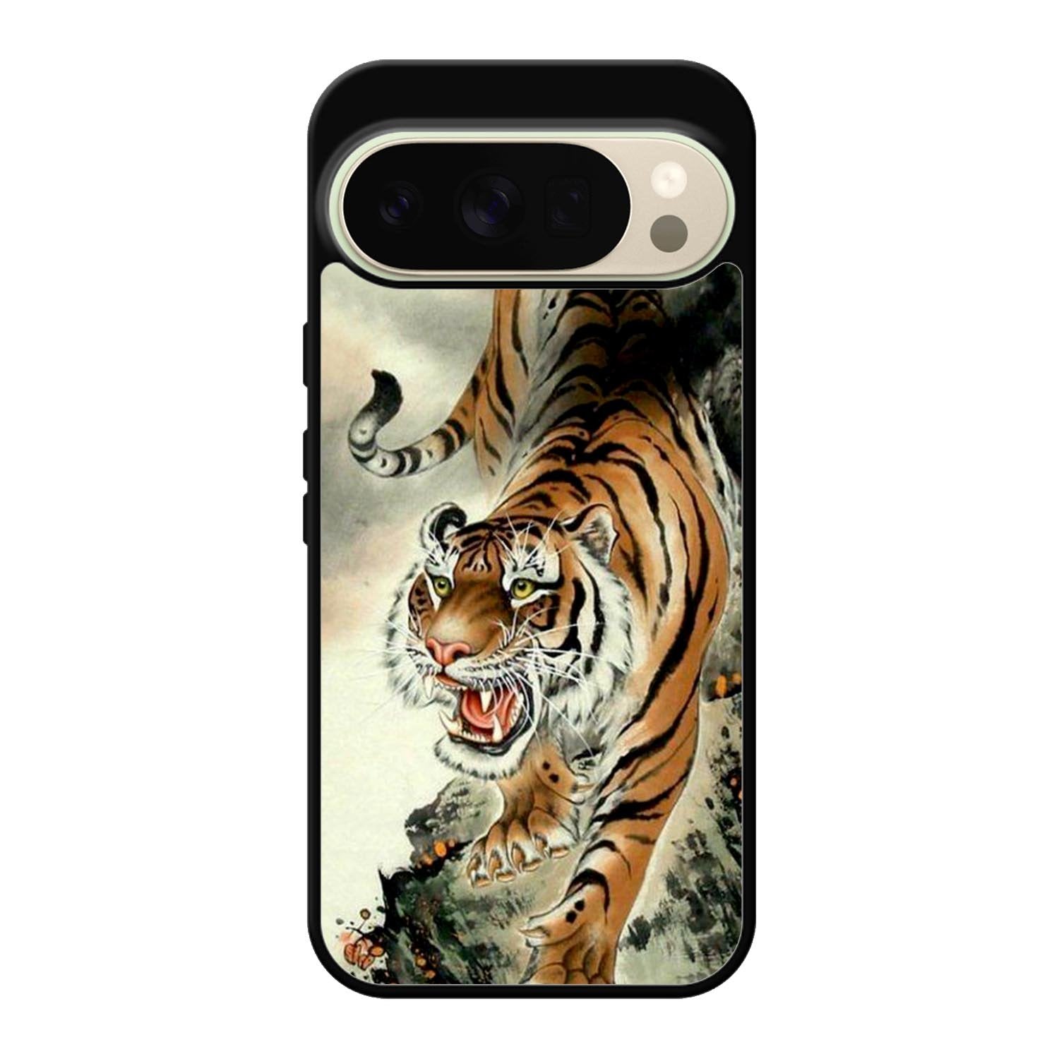 Tiger Japanese Painting Google Pixel 10 Pro Case
