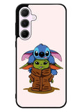Baby Yoda and Stitch Samsung Galaxy A55 5G Case