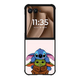 Baby Yoda and Stitch Motorola Moto RAZR Plus 2025 Case