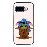 Baby Yoda and Stitch Google Pixel 10A Case