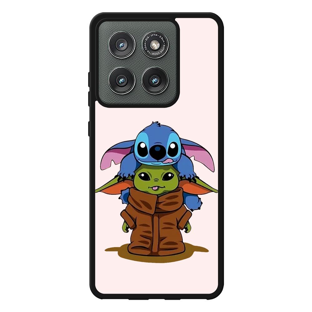 Baby Yoda and Stitch Motorola Moto Edge 2025 Case