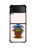 Baby Yoda and Stitch Samsung Galaxy Z Flip 4 5G 2022 Case
