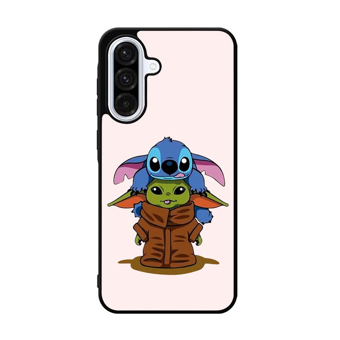 Baby Yoda and Stitch Samsung Galaxy A36 Case DC2670