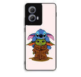 Baby Yoda and Stitch Motorola Moto Edge 2024 Case DC2670