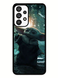 Baby Yoda In The Forest Love Butterfly Samsung Galaxy A53 5G Case