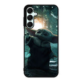 Baby Yoda In The Forest Love Butterfly Samsung Galaxy A16 Case DC2231
