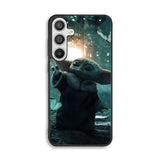 Baby Yoda In The Forest Love Butterfly Samsung Galaxy A26 Case DC2231