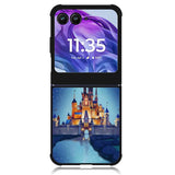Mickey Minnie Cinderella Castle Motorola Moto Razr Plus 2024 , Moto Razr+ 2024 Case