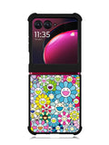Takashi Murakami Flower Motorola Moto Razr Plus 2023 , Moto Razr+ 2023 Case