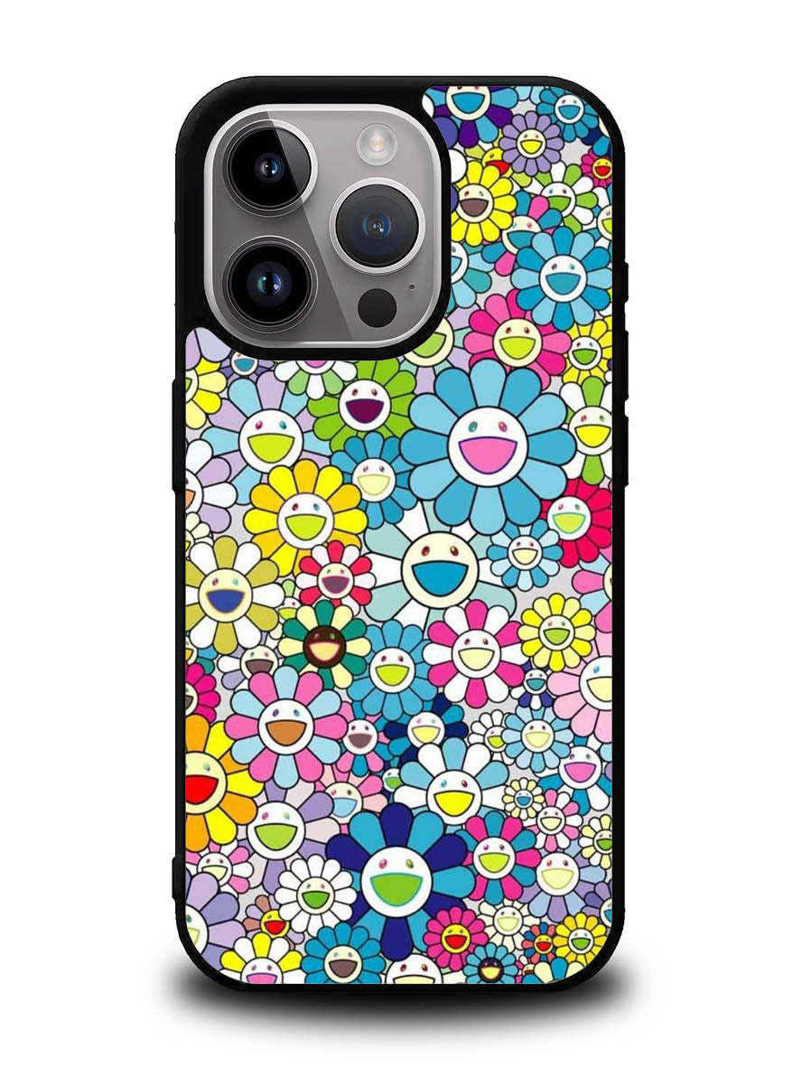 Takashi Murakami Flower iPhone 16 Pro Max Case