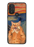 Cat The Scream Motorola Moto G Pure 2021 , Moto G Power 2022 Case