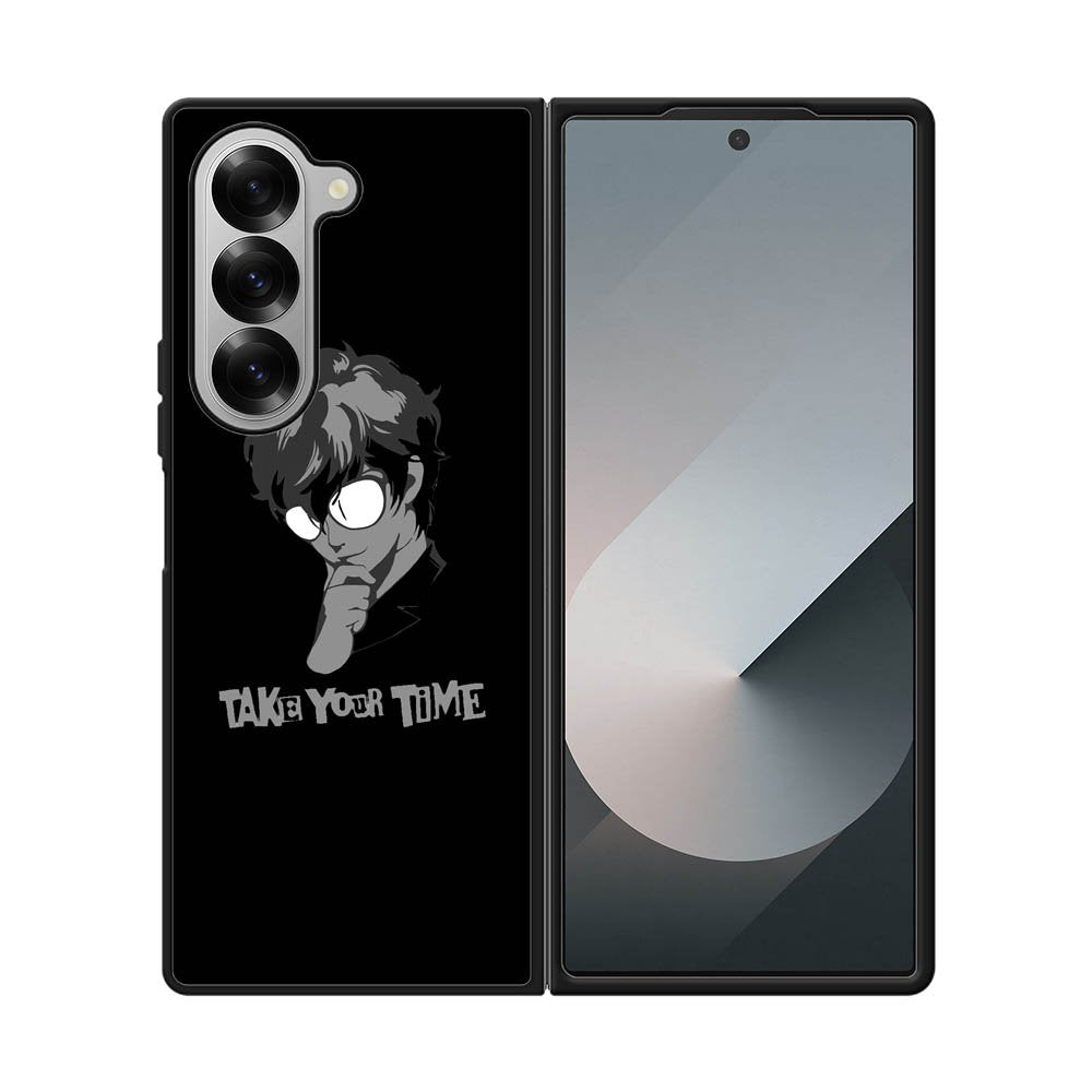 Persona 5 Take Your Time Samsung Galaxy Z Fold 7 5G Case