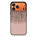 Pink Rose Gold Bronze Glitter iPhone 18 Pro Case