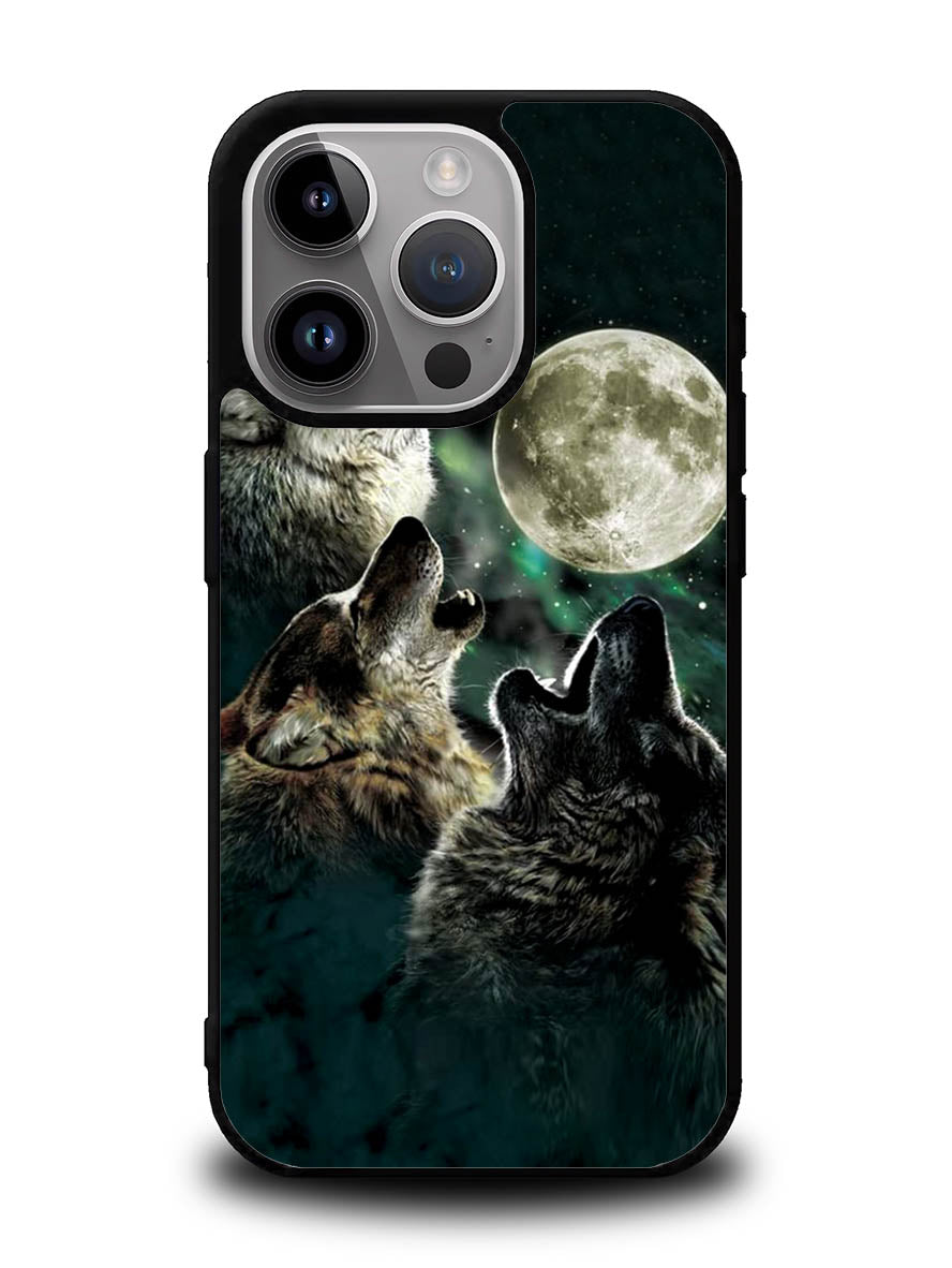 Wolf Moon iPhone 15 Pro Case