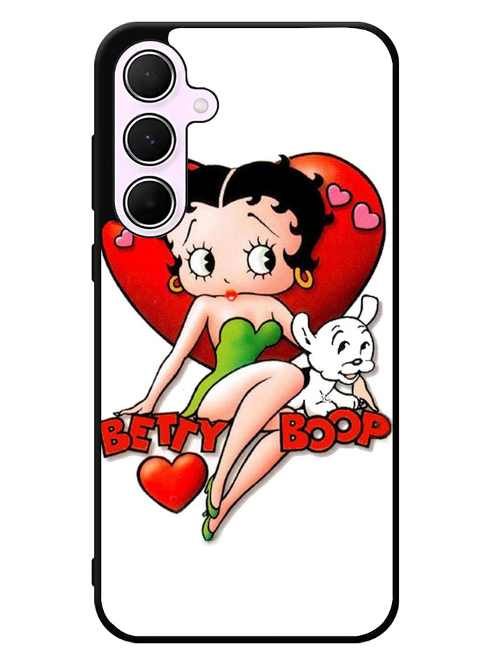 Betty Boop And Pudgy Samsung Galaxy A35 5G Case