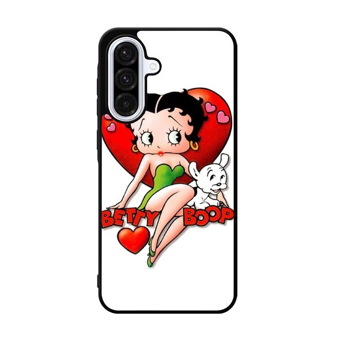 Betty Boop And Pudgy Samsung Galaxy A36 Case DC1482