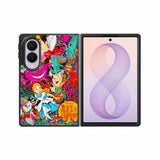 Alice In Wonderland Illustration Design Case Samsung Galaxy Z Fold 8 Case DC0054