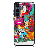 Alice In Wonderland Illustration Design Case Samsung Galaxy S25 FE DC0054