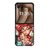 Ariel Little Mermaid ART Motorola Moto RAZR Plus 2025 Case