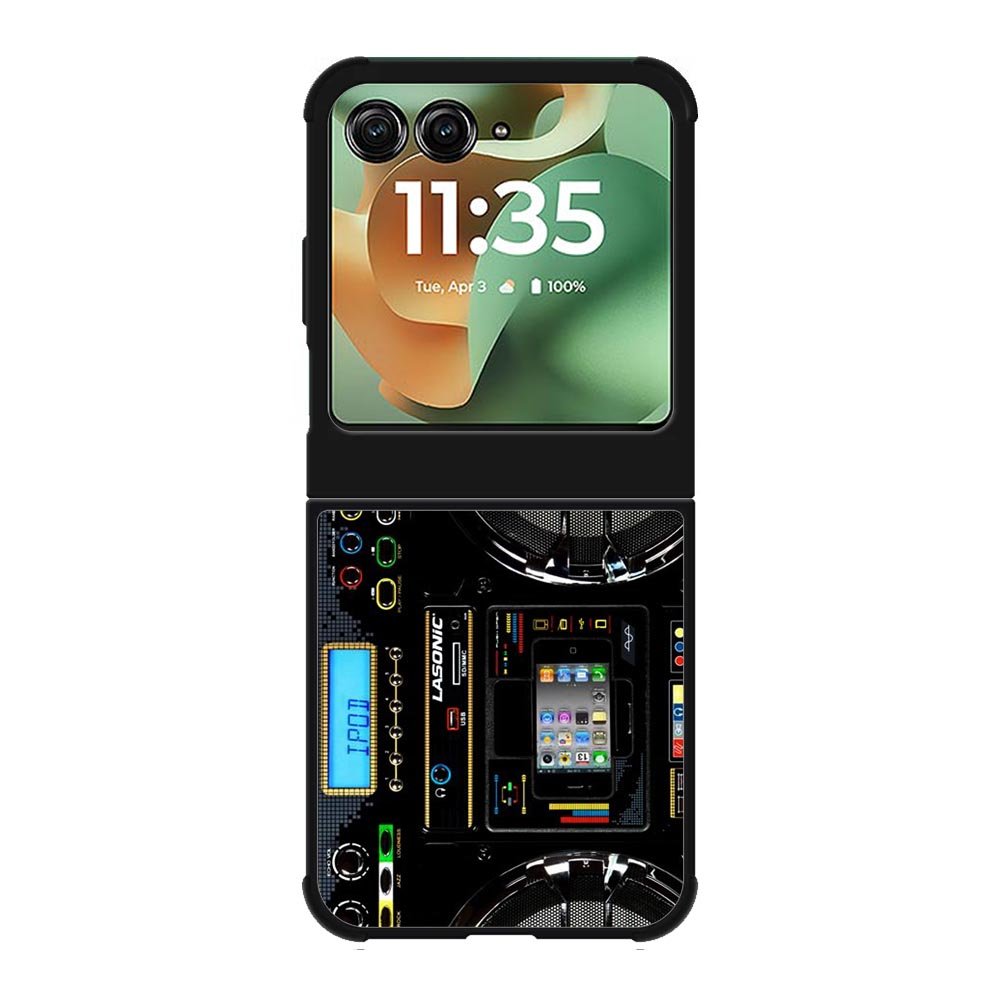Boombox Ghetto Blaster Funny Motorola Moto RAZR 2025 Case