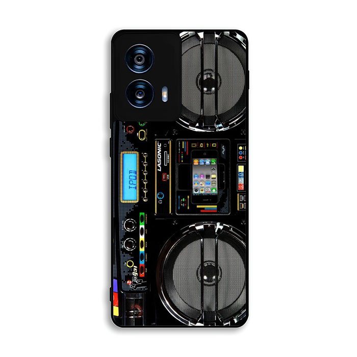 Boombox Ghetto Blaster Funny Motorola Moto G Power 5G 2024 Case DC0990