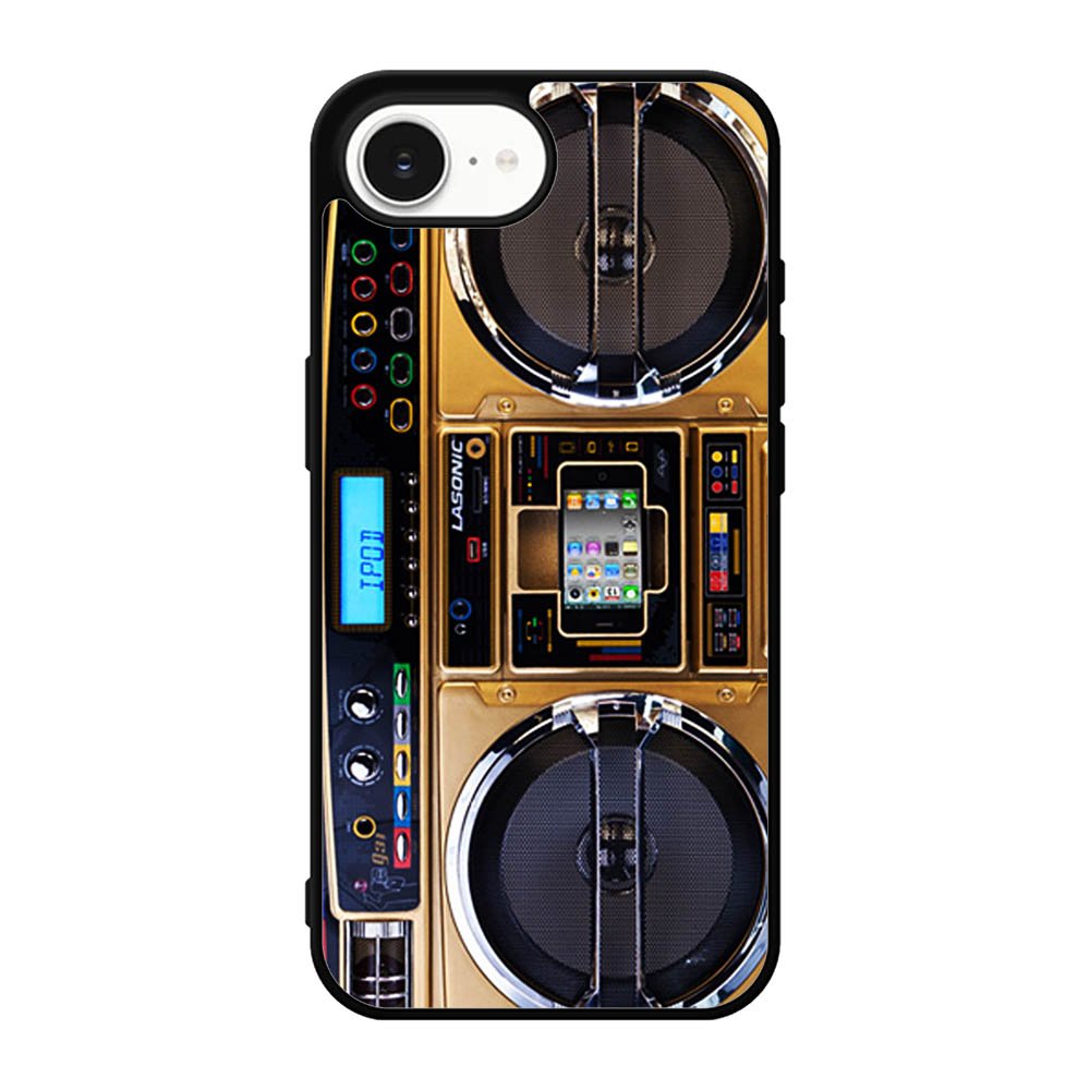 Boombox Ghetto Blaster Funny Case iPhone 17e Case DC0225