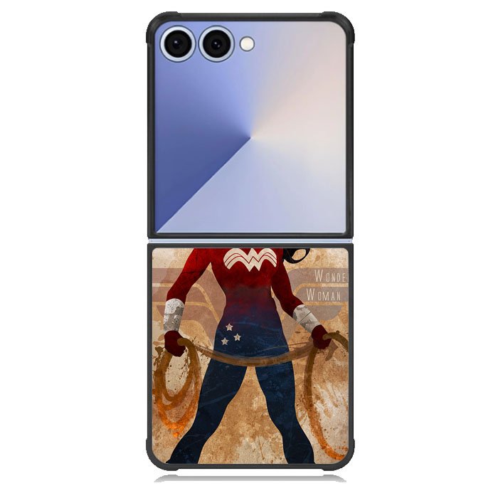 Wonder Woman Silhouette Samsung Galaxy Z Flip 7 Case DC1979