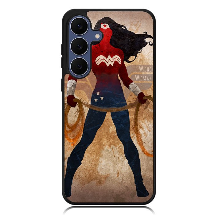 Wonder Woman Silhouette Samsung Galaxy S25 Plus , Samsung Galaxy S25+ Case DC1979