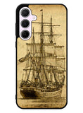 Vintage old ship Samsung Galaxy A35 5G Case