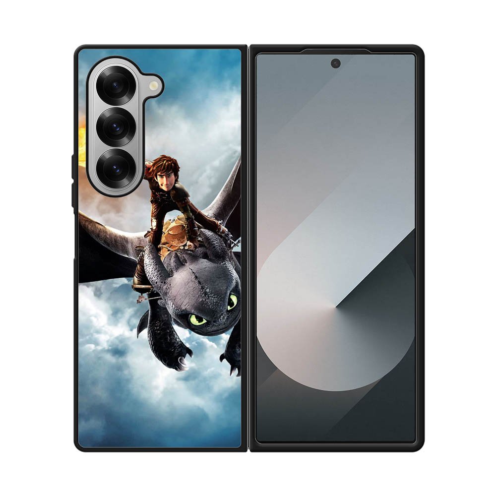 toothless how to train your dragon 2nd Samsung Galaxy Z Fold 7 5G Case