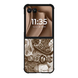 Steampunk cats Motorola Moto RAZR Plus 2025 Case