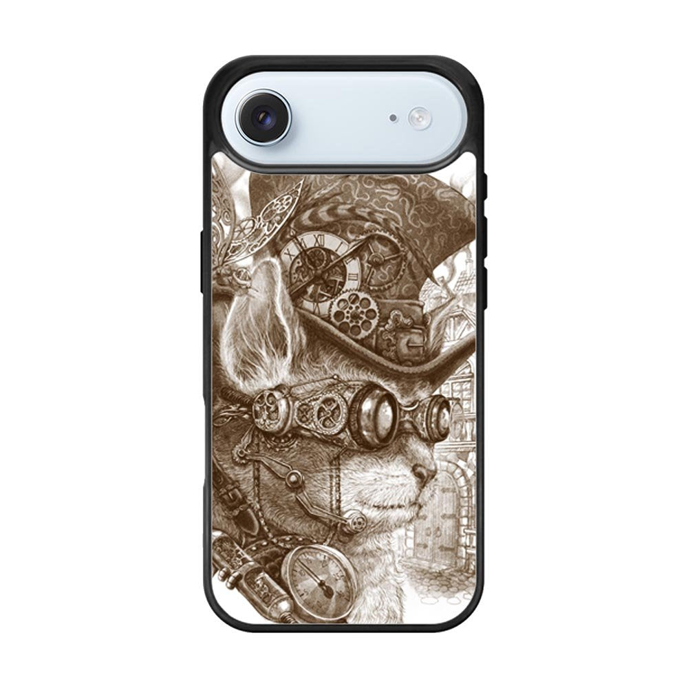 Steampunk cats iPhone Air Case