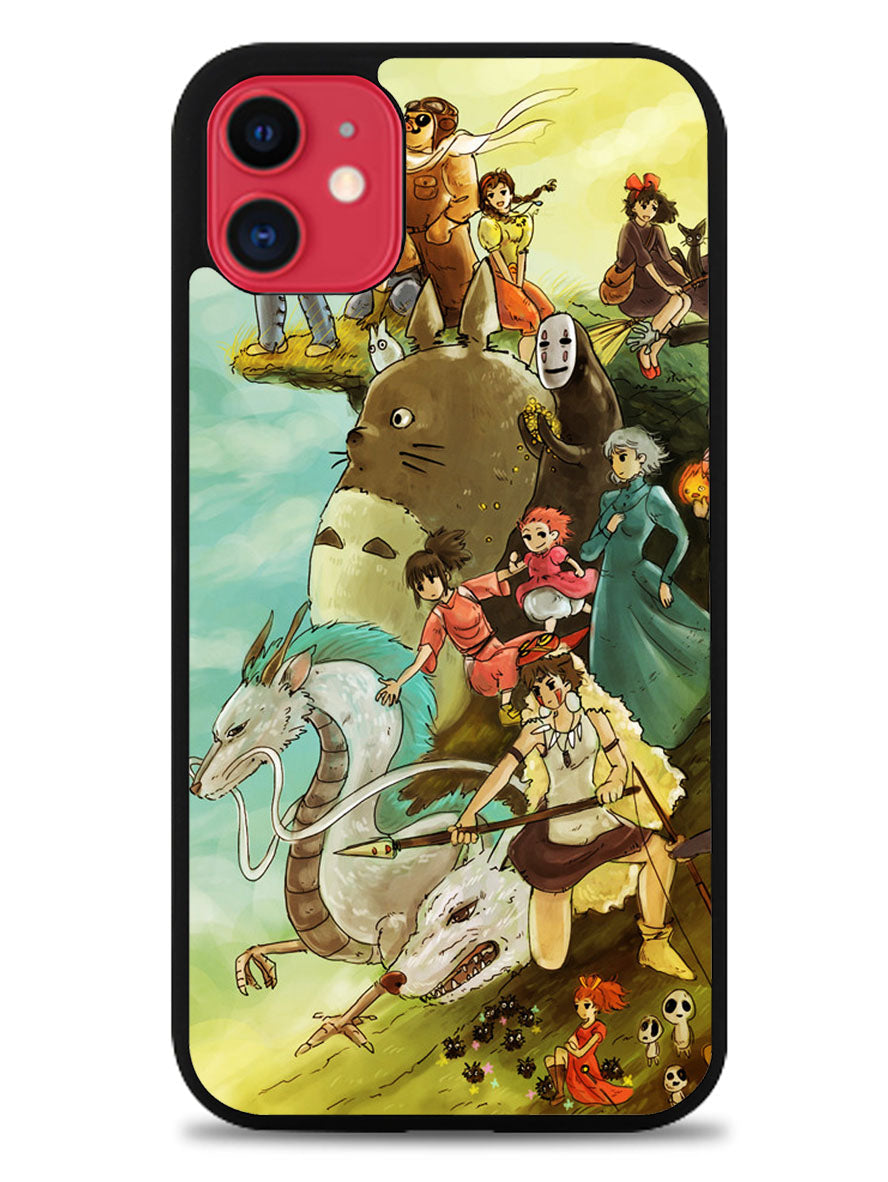 studio ghibli characters iPhone 11 Case