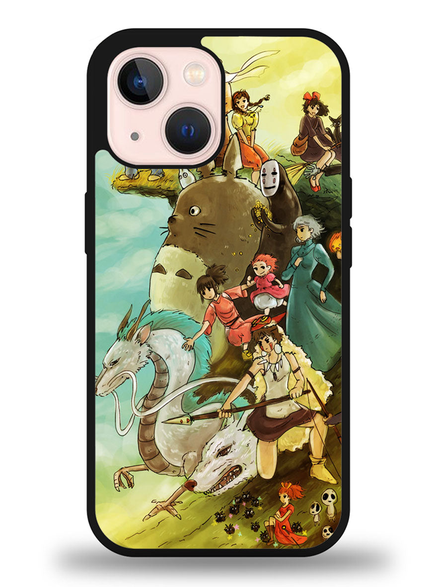 studio ghibli characters iPhone 13 Case