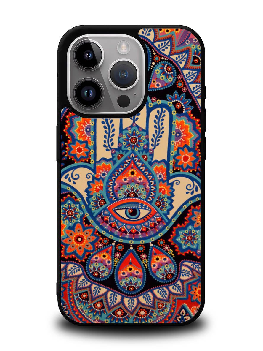 Evil Eye Hamsa iPhone 15 Pro Case