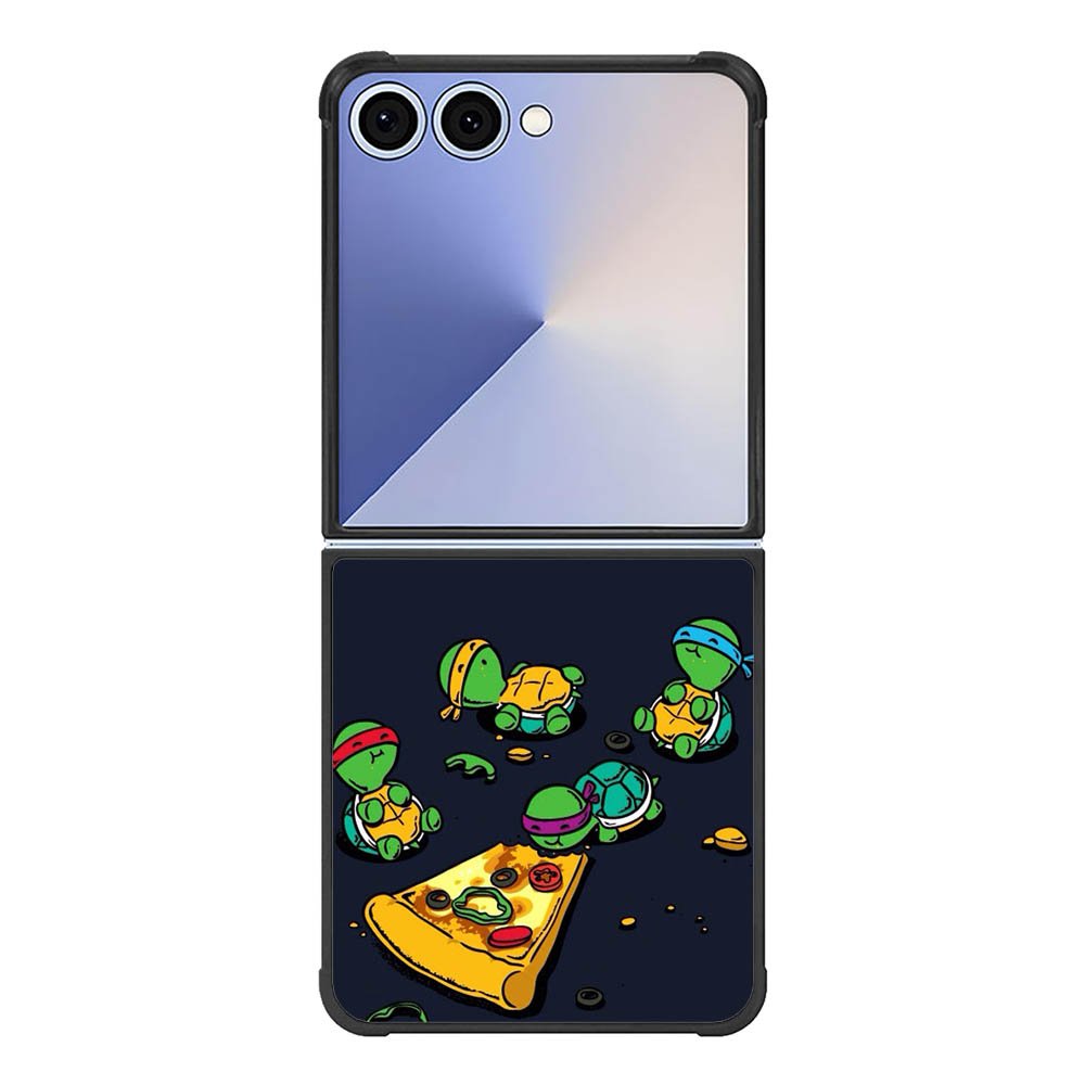 Cute Teenage Mutant Ninja Turtles Samsung Galaxy Z Flip 7 5G Case