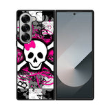Girly Skull Samsung Galaxy Z Fold 7 5G Case