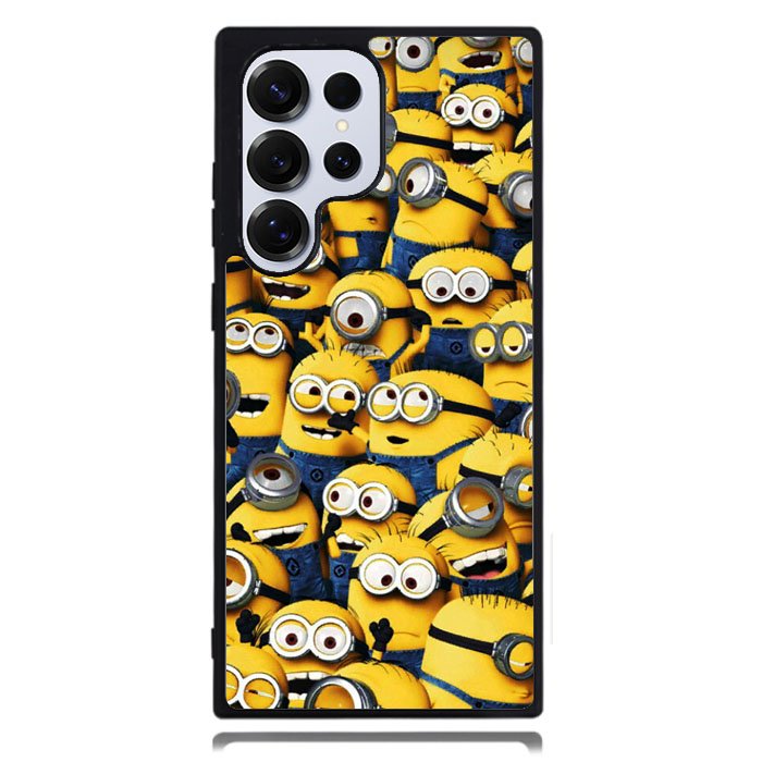Minions Pattern Case Samsung Galaxy S24 Ultra Case DC1180