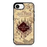 Marauders Map Hogwarts Case iPhone 16e Case DC1089