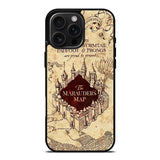 Marauders Map Hogwarts Case iPhone 16 Pro Max Case DC1089