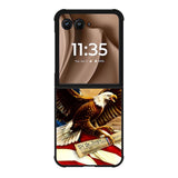 American Flag Eagle 1st Motorola Moto RAZR Plus 2025 Case