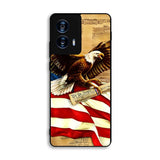 American Flag Eagle 1st Motorola Moto G Power 5G 2024 Case DC2014