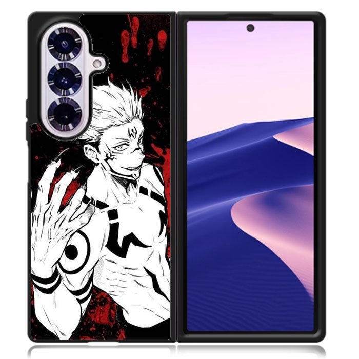 Sukuna Jujutsu Kaisen Samsung Galaxy Z Fold 7 Case DC1789